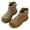 Khaki, variant on Women's Winter Booties - Soft Sole, Comfy Outdoor Shoes in Tan for Cold Weather