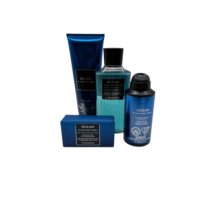Bath & Body Works OCEAN ボディクリーム 4本セット Bath & Body Works Body Care 4-Piece Gift Set Ocean ~ Ready to Give