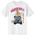 thumbnail image 1 of Dragon Ball Z Jeep Ride Crew Neck Short Sleeve Men's White T-shirt-XXL, 1 of 3