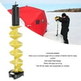 thumbnail image 3 of Tarière à Glace, Tarière de Pêche sur Glace Solide et Extensible pour les Amateurs de Plein Air, 3 of 8