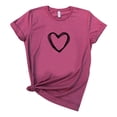 thumbnail image 1 of Birdeem Mode Femmes Été Demi-Manche Chandail-Over Couleur Unie Blouse Décontractée, 1 of 1
