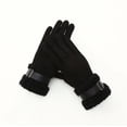 thumbnail image 2 of LEKODE Ski Gloves Workout Gloves Hiking Gloves Thermal Gloves for Women Warm Gloves for Men Women Gloves Winter Gloves for Women Thermal Gloves Men Black A, 2 of 3