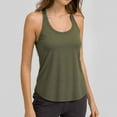 thumbnail image 4 of Beach Vacation Clothes for Women Build Bra Shirt Business Casual Tops Bra Top 2x Chemise Tops Women Little Top Sexy Color for Camisole Cute Saying 9 10 European And Women's Sports And Army Green M, 4 of 5