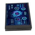 thumbnail image 4 of Computer Temp Monitor, IPS Full View Display PC Sensor Panel Display USB Type C Interface  For Office Black, 4 of 8