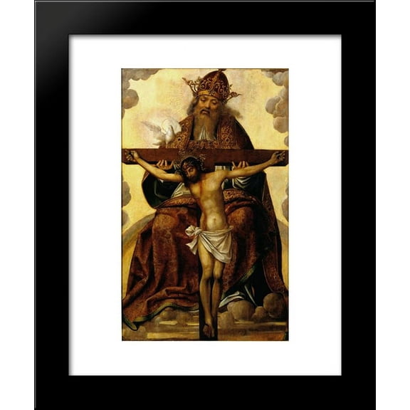 Santíssima Trindade 20x24 Framed Art Print by Cristovao de Figueiredo