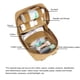 thumbnail image 4 of Bolsa Riñonera médica impermeable para primeros auxilios para acampar Molle SOS (negro), 4 of 6