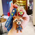 thumbnail image 1 of Marvel Avengers Guardianes de la galaxia Llavero Rocket Raccoon Groot Llavero PVC Figura de acción Juguete Coche Colgante Modelozhangyuxiang, 1 of 4