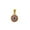 pink, variant on 18k Solid Yellow Gold Murano Glass Evil Eye Pendant.
