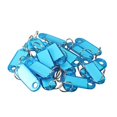 thumbnail image 2 of 100 Uds llavero impermeable cristal colores surtidos para clasificación etiqueta de nombre, 2 of 6