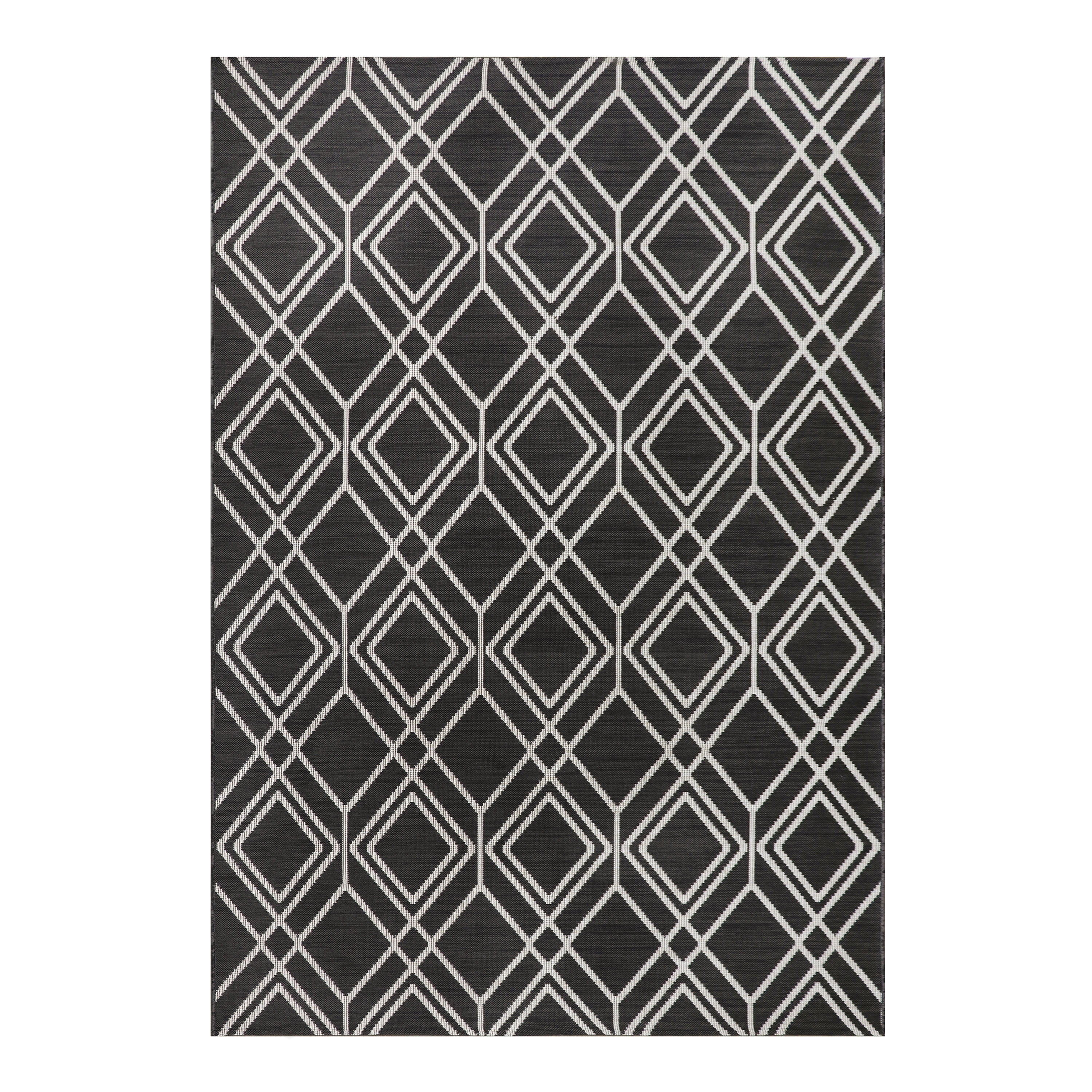Better Homes Gardens Grey Diamond Geo, Better Homes And Gardens Geo Waves Textured Print Area Rugs 8×10