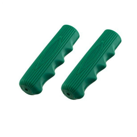 Kraton Rubber 212 Solid Color Bike Grips Green
