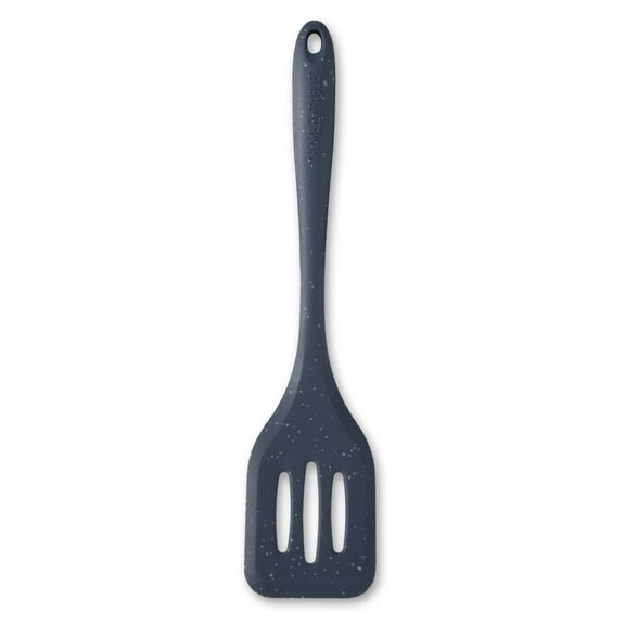 Thyme & Table Silicone Slotted Turner, Speckled Blue