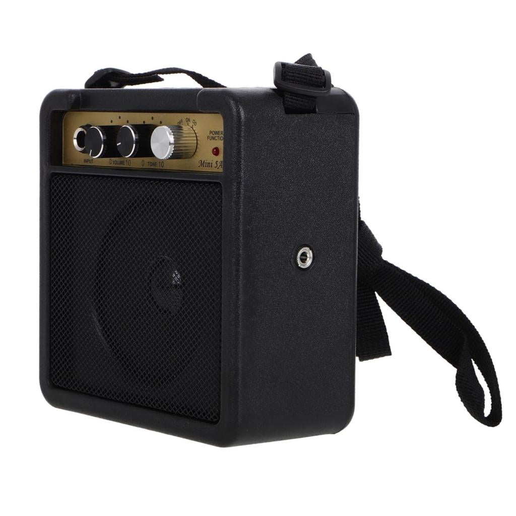 CEORPER Rechargeable Guitar Amp 5W Electric Guitar Amplifier With Hand Strap for Practice