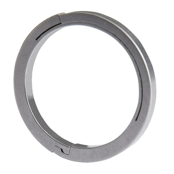 UNTERING Key Rings Heavy Duty Keychain Rings Side-Pushing Key Chain Rings Split Keyring Keychain Accessories