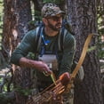 thumbnail image 4 of Men's Merino Wool Lightweight Base Layer - Long Sleeve Crew - Olive Drab - 2X-Large, 4 of 5
