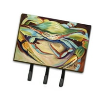 Carolines Treasures JMK1097TH68 Blue Crab Leash or Key Holder Triple multicolor