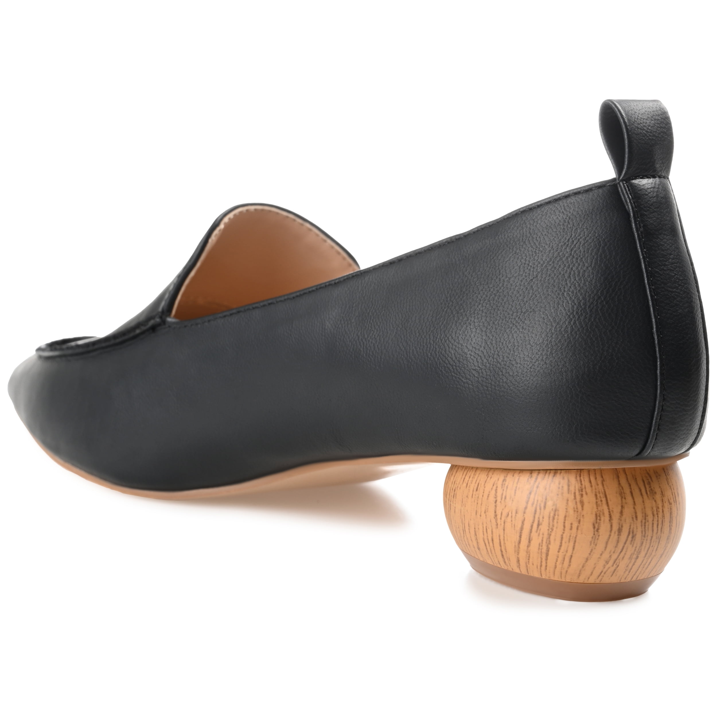 Journee Womens Maggs Loafer Pointed Toe Slip On Flats, Widths Available