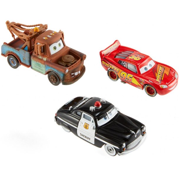 Disney Pixar Cars Radiator Springs Die Cast Vehicles 3 Pack Walmart Com Walmart Com