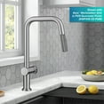 thumbnail image 4 of KRAUS Urbix Industrial Pull-Down Single Handle Kitchen Faucet in Spot-Free Stainless Steel, 4 of 16
