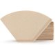 thumbnail image 1 of Cono de filtros de café #1, 200 unidades, filtro de papel café natural sin blanquear desechable, cesta de papel, gotero para la mayoría de máquinas de, 1 of 4
