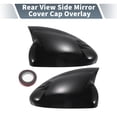 thumbnail image 2 of Cubierta de tapa de espejo lateral del conductor y pasajero de Unique Bargains para Chevrolet Cruze (J300) negro brillante, 2 of 7