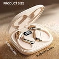 thumbnail image 3 of New Style True Wireless On-ear Earpods / Music None-in-ear Headset / Gaming Couples Earbuds / Video TWS HIFI Bass 9D Stereo HD Calling Earphones / for Android for iPhone Cellphone / Sports Earpieces, 3 of 12