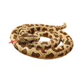 thumbnail image 2 of Muñeco de serpiente de peluche, juguete de animal, abrazable, diseño de dibujos animados, juguete divertido y realista. Marrón, 2 of 9