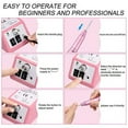 thumbnail image 2 of Subay Professional Finger Toe Nail Care Electric Nail Drill Machine Manicure Pedicure Kit Electric Nail Art File Drill with 1 Pack of Sanding Bands (Pink), 2 of 2
