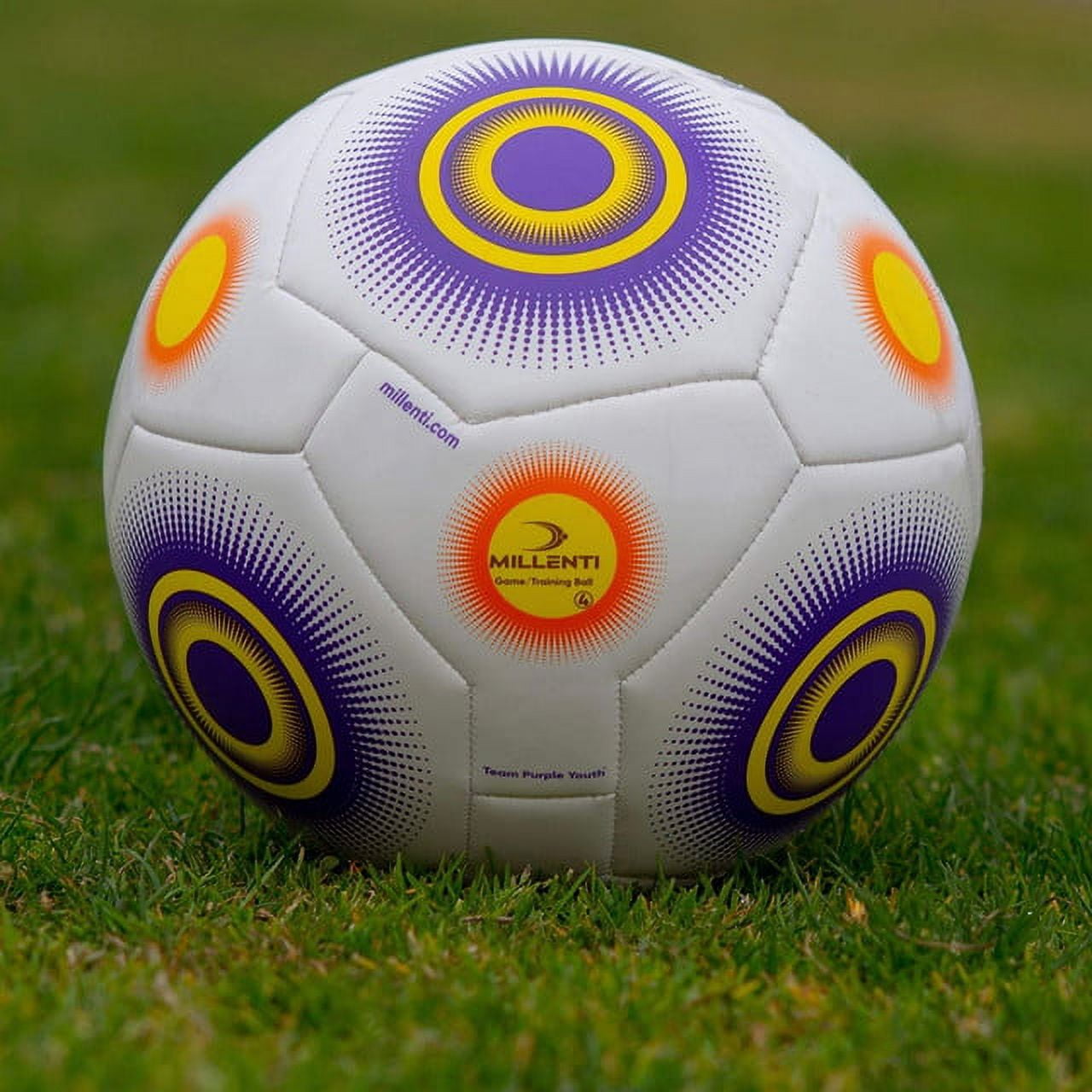 【DISCERNMENT】Soccer velvet MTM Millenti Team Training Soccer Balls - Soft Touch Adult Size