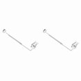 thumbnail image 1 of 2X Support de Musique Portable Flûte Bande de Marche Pince à Musique Pince Accessoires pour Instruments en Bois, 1 of 6