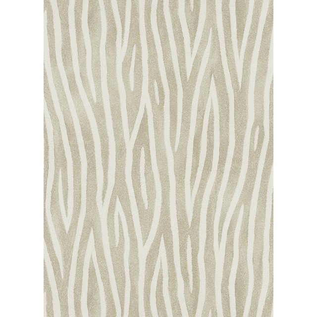 SAMBESI - Expressive Mur Design Animaux Exotiques Imprime Rouleau de Papier Peint Crème