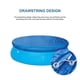 thumbnail image 4 of Cubierta redonda para piscina de 305 cm con banda elástica, lona para piscina, cubierta para piscina a prueba de viento, impermeable, a prueba de polvo, instalación rápida, 4 of 5