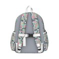 thumbnail image 3 of Cute Pitbull Terriers Dog and Flowers Backpack for School,Cute School Bag,Schoolbag with Adjustable Shoulder Straps & Padded Back,13.4"x11"x4.7", 3 of 6