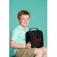 thumbnail image 4 of High Fashion Print Personalized Insulated Water Resistant Lunch Bag Solid Black, 4 of 5