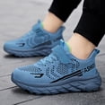 thumbnail image 4 of Willtoo Boys Sneakers Children's Fashion Mesh Lace Up Sneakers Casual Comfortable Running Shoes Stylish Athletic Footwear, 4 of 5