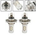 thumbnail image 5 of 2 X 80W White H4 9003 HB2 LED Fog Light Bulb 1500LM High Beam Headlight DRL, 5 of 11