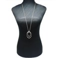 thumbnail image 4 of Accesorios de moda hipster cadena de clavícula exagerada retro círculo grande Collar de mujer no se desvanece, 4 of 5