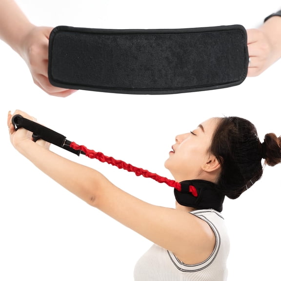 Neck Stretcher Exerciser Band- Cervical Neck Traction Device for Neck Pain Relief, Neck Stretching Cervical Traction Device with Wider and Thicker Padding - Durable and Comfortable