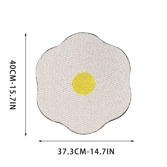 Flower Shaped Cat Scratching Board Wall Mounted or Floor Use Natural Sisal Material 40 cm x 37.3 cm x 2 cm