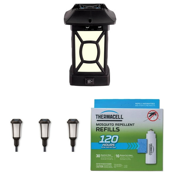 Thermacell Insect Repeller Lantern & Mosquito Torch (3 Pack