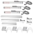 thumbnail image 2 of 3PCS Échelle de Codeur Linéaire en Alliage d'Aluminium, Plage de Mesure Polyvalente de Haute Précision, pour la Lecture Numérique, 2 of 8