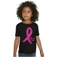 thumbnail image 3 of Cheetah Pink Ribbon We Are Fierce Girls Kids T Shirt Tees Brisco Brands S, 3 of 6