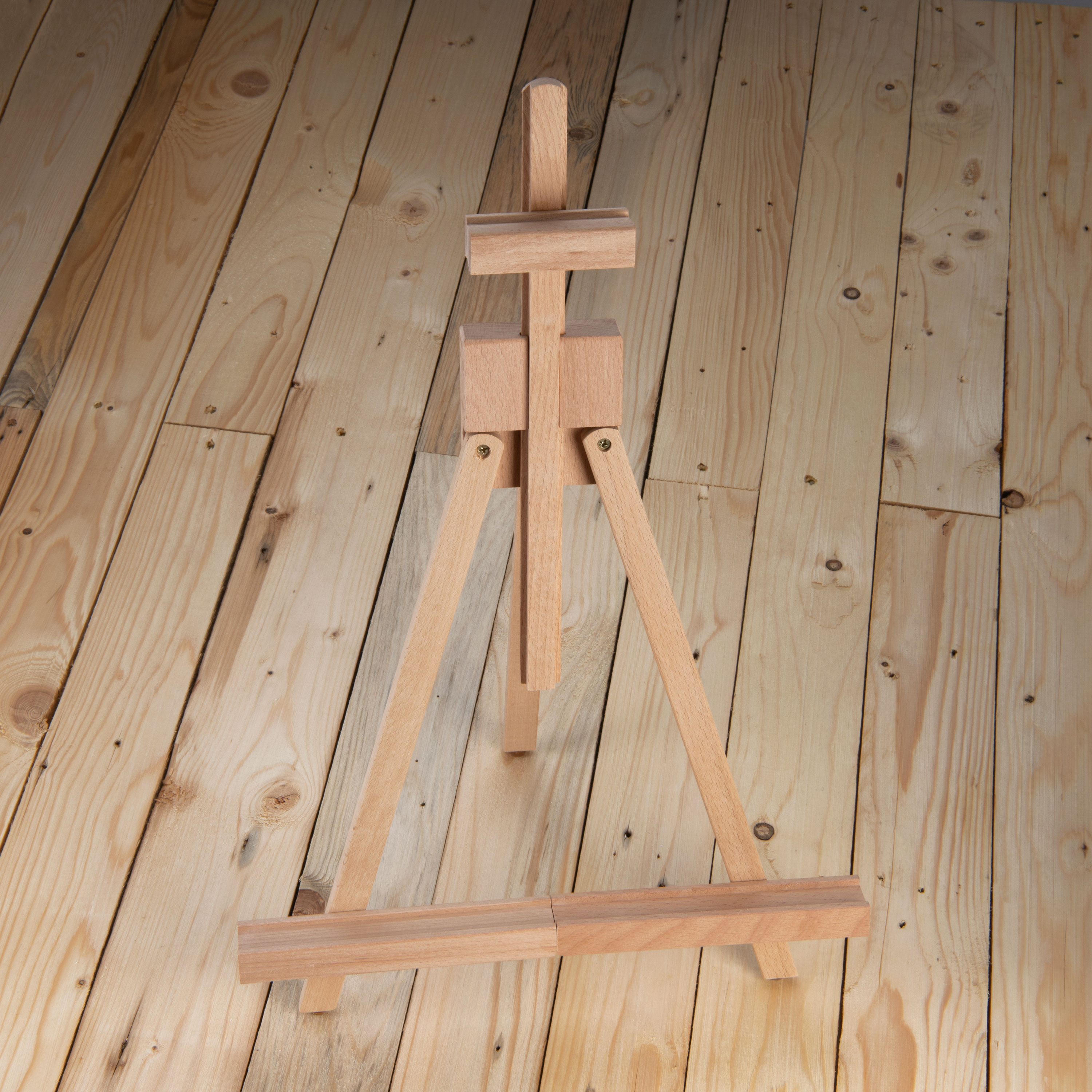Royal & Langnickel - Essentials Adjustable Tabletop Wood Easel, Tripod Display, 20" Max - image 5 of 7