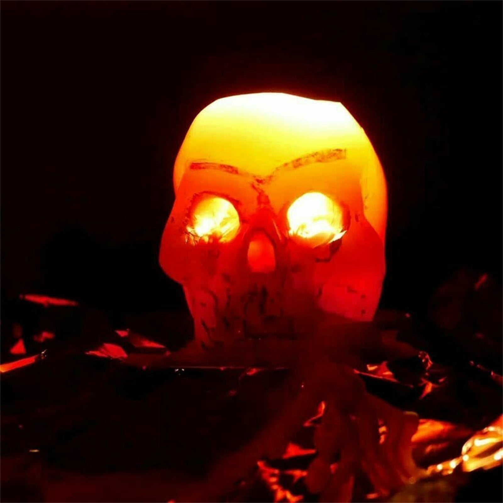 solacol Candle Decorations for Candle Making Silicone Halloween Skull  Candle Making Aromatherapy Soap Wax Resin Mould Candle Molds for Candle  Making Candle Wax for Candle Making 