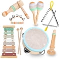 thumbnail image 1 of Set de instrumentos musicales Raimy Neutral Colors para 1 a 3 años, 1 of 8