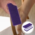thumbnail image 4 of 2 unidades de exfoliante para pies, herramienta de pedicura, bloque de piedra pómez para pies, removedor de callos, cepillo, removedor de piel muerta y dura, limpiador (morado), 4 of 7