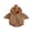 Brown, variant on RUINIXCW Newborn Baby Girl Boy Thanksgiving Turkey Costume Kids Halloween Spider Costume Infant Baby Boy Girl Fall Winter Clothes Warm Fleece Romper Sleeveless Hooded Zip Up Bodysuit Jumpsuit