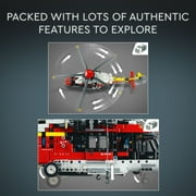 LEGO Technic Airbus H175 Rescue Helicopter Toy, With Spinning Rotors and Motorized Features, 42145