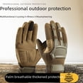 thumbnail image 2 of Guantes tácticos de dedo completo para entrenamiento con pantalla táctil, de combate, antideslizantes, para montar a caballo, para hombre, guantes deportivos protectores para exteriores, de dedo largo, 2 of 5