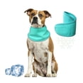 thumbnail image 7 of Pet Summer Cooling Apparel, Cooling Bandana for Dogs, Cooling Neck Wraps for Summer Heat, Neck Cooling Wraps, Green Mesh Breathable Pet Dog Cat Neck Cooler Wrap to Prevent, 7 of 7